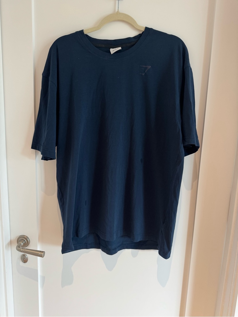 Gymshark Men's Dark Navy Short Sleeve Tee